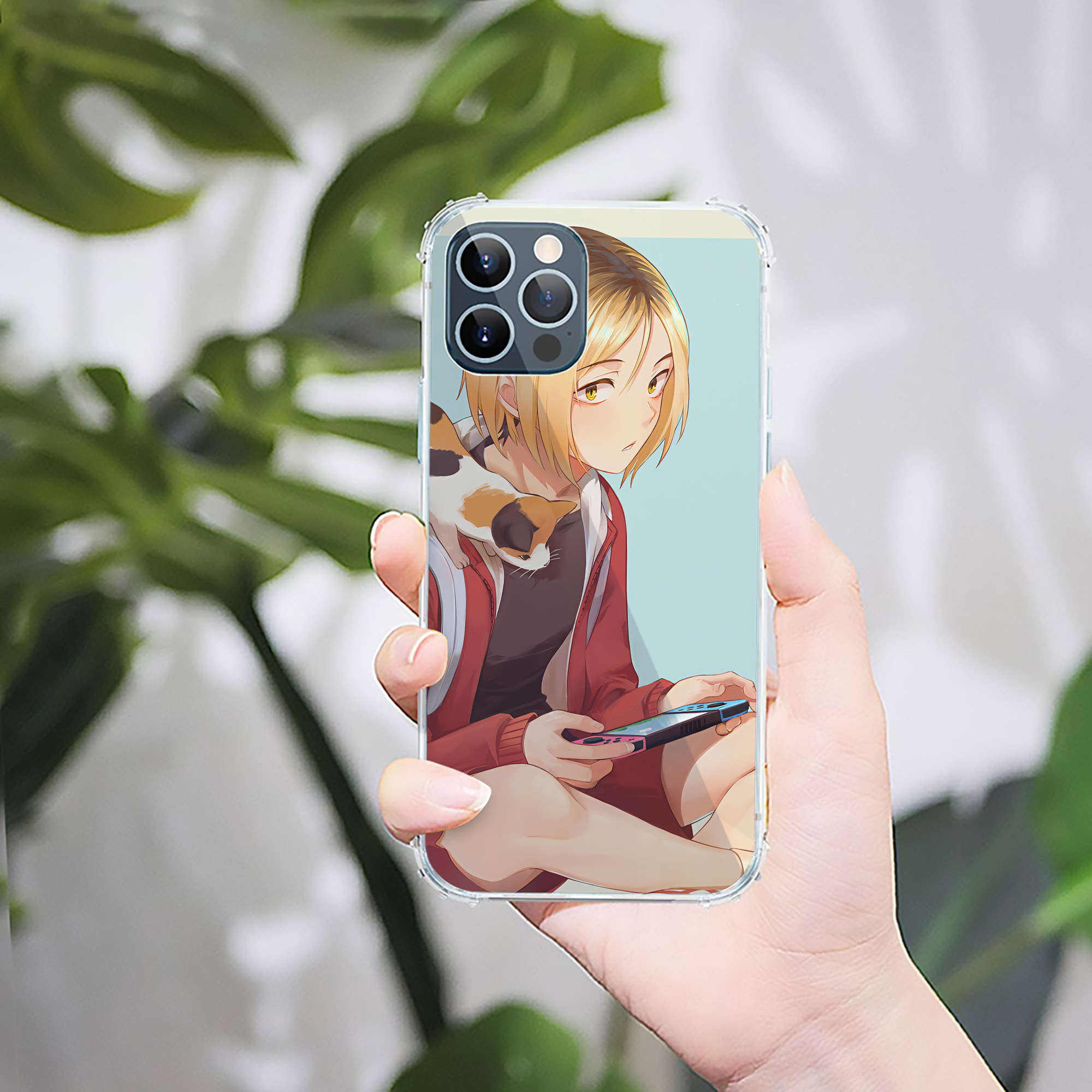 （画像用） ハイキュー!! Haikyu!! 【iPhone 12シリーズ対応】透明スマホケース（クリアソフトケース）